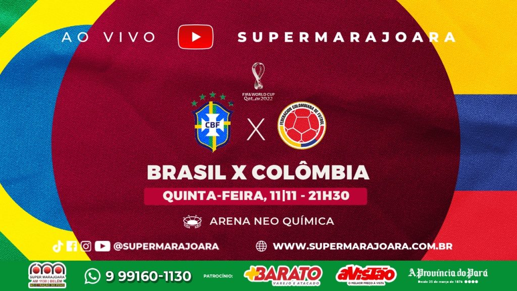 BRASIL X COLÔMBIA | ELIMINATÓRIAS DA COPA – 11.11.21