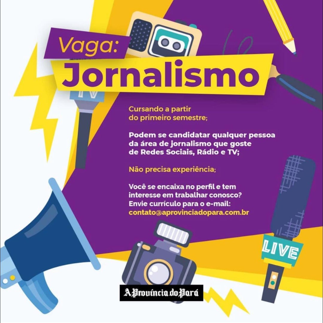 VAGA DE EMPREGO ⚠️