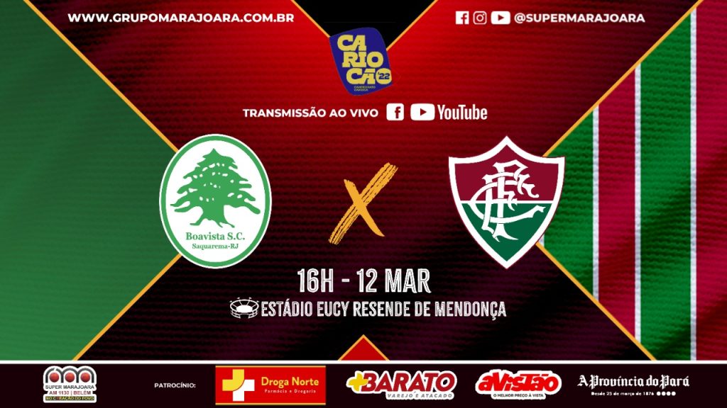 BOAVISTA X FLUMINENSE | CAMPEONATO CARIOCA