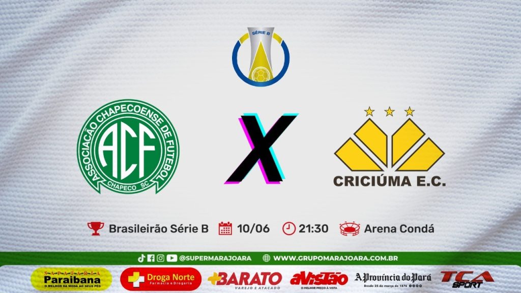 CHAPECOENSE X CRICIÚMA | CAMPEONATO BRASILEIRO SÉRIE B