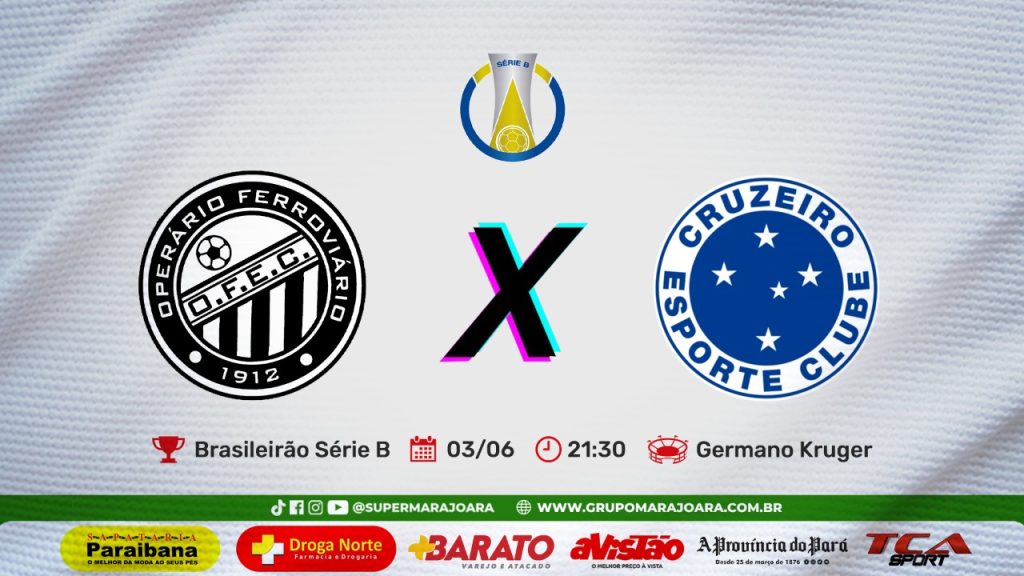 OPERÁRIO X CRUZEIRO | CAMPEONATO BRASILEIRO SÉRIE B