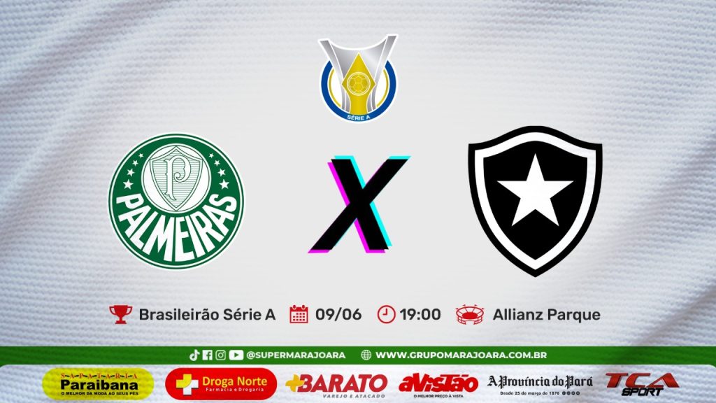 PALMEIRAS X BOTAFOGO | CAMPEONATO BRASILEIRO SÉRIE A