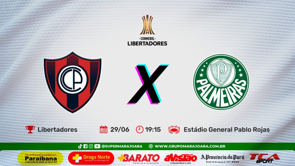 CERRO PORTENÕ X PALMEIRAS | COPA LIBERTADORES