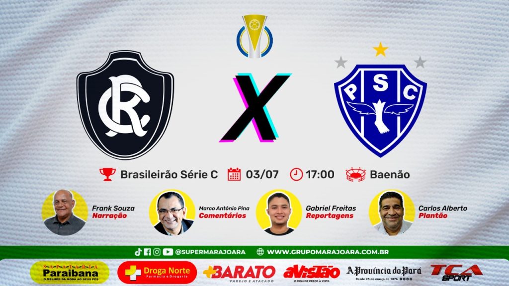 REMO X PAYSANDU | CAMPEONATO BRASILEIRO SÉRIE C