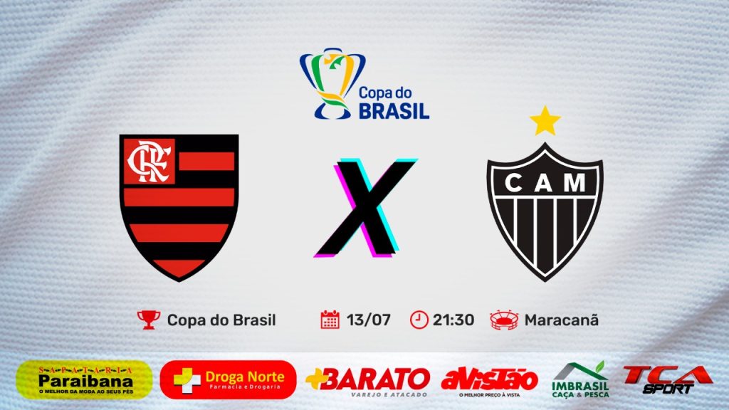 FLAMENGO X ATLÉTICO – MG | COPA DO BRASIL