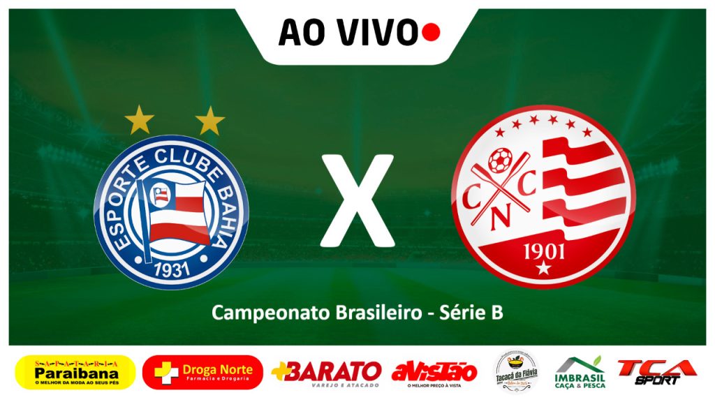 BAHIA X NÁUTICO | CAMPEONATO BRASILEIRO SÉRIE B