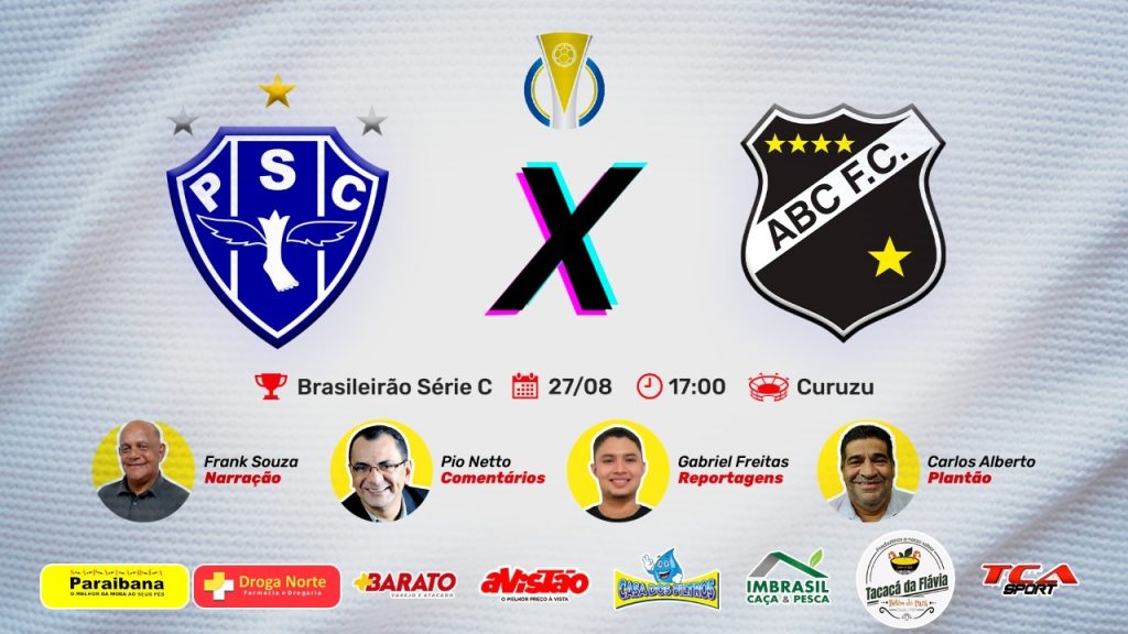 PAYSANDU X ABC | BRASILEIRÃO SÉRIE C ⚽