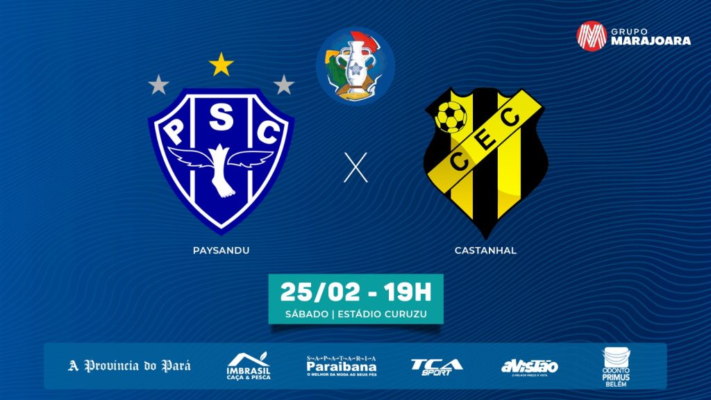 ⚽ PAYSANDU X CASTANHAL | CAMPEONATO PARAENSE