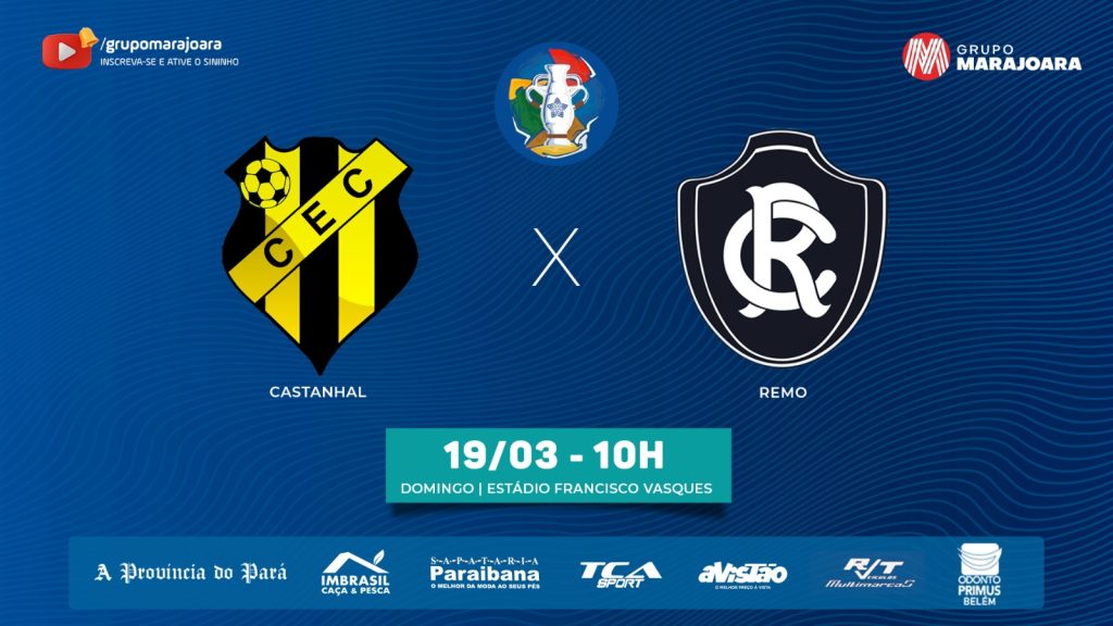 ⚽ CASTANHAL X REMO | CAMPEONATO PARAENSE