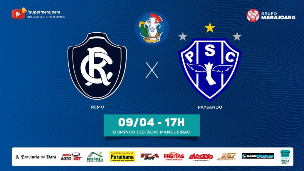 ⚽ REMO X PAYSANDU | CAMPEONATO PARAENSE