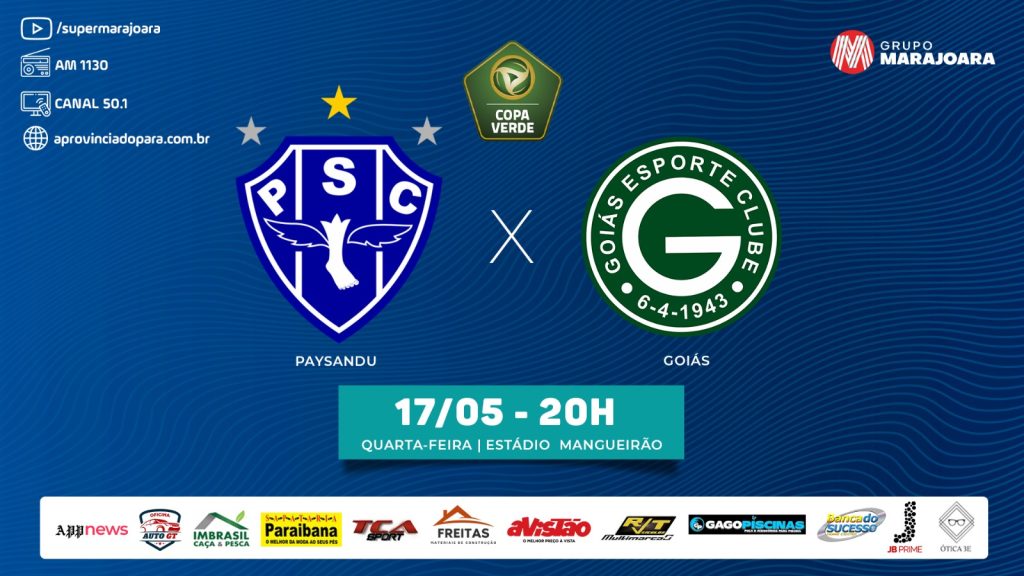 ⚽ PAYSANDU X GOIÁS | COPA VERDE FINAL (IDA)