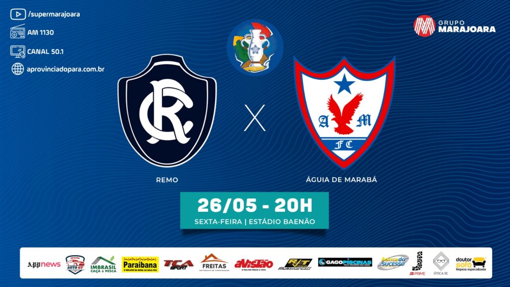 ⚽ REMO X ÁGUIA DE MARABÁ | CAMPEONATO PARAENSE – FINAL