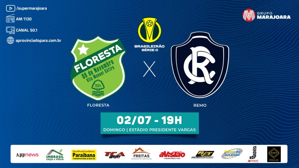 ⚽ FLORESTA X CLUBE DO REMO | CAMPEONAO BRASILEIRO SÉRIE C