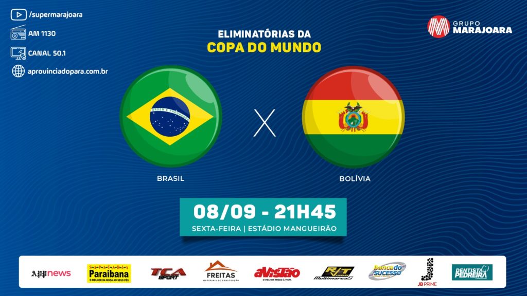 ⚽ BRASIL X BOLÍVIA | ELIMINATÓRIAS DA COPA DO MUNDO