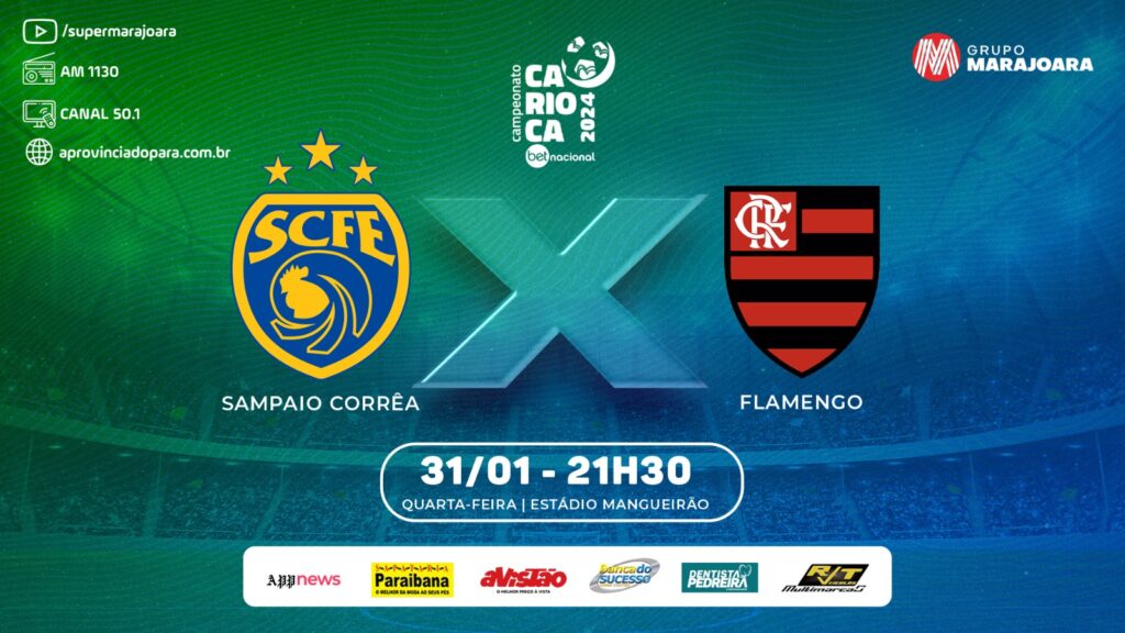 ⚽ SAMPAIO CORRÊA X FLAMENGO | CAMPEONATO CARIOCA