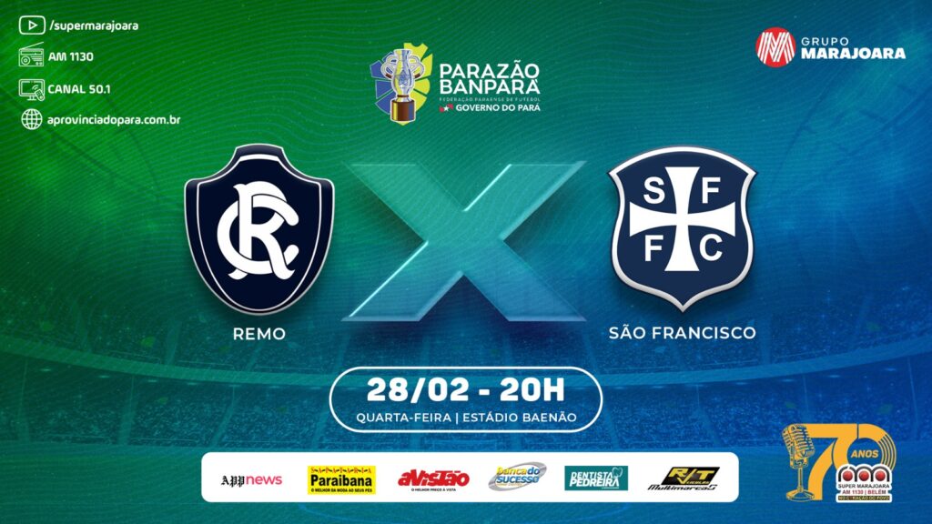 ⚽ CLUBE DO REMO X SÃO FRANCISCO | CAMPEONATO PARAENSE