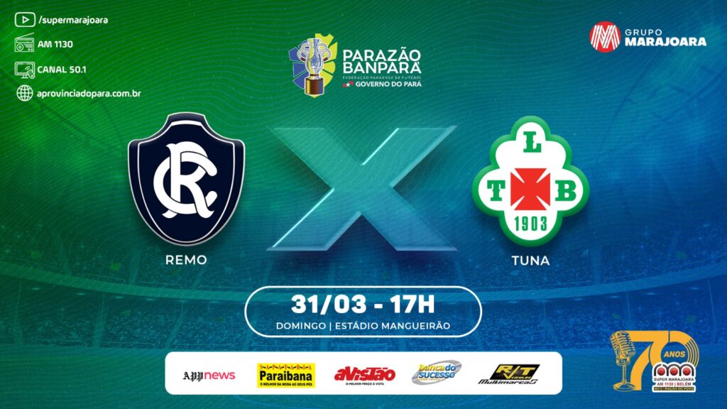 CLUBE DO REMO X TUNA LUSO | CAMPEONATO PARAENSE