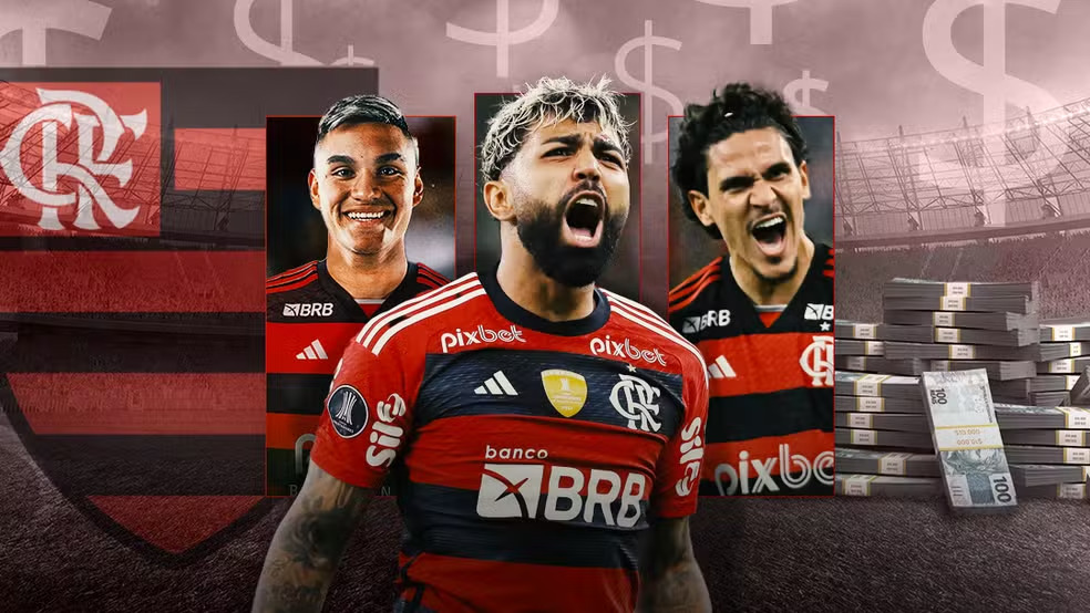 Flamengo ultrapassa R$ 1 bilhão em contratações desde 2019
