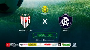 ⚽ ATLÉTICO GO X REMO | FUTEBOL É NA SUPER
