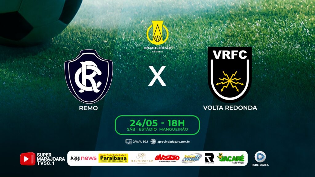 ⚽ REMO X VOLTA REDONDA | FUTEBOL É NA SUPER