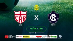 ⚽ CRB X REMO  | FUTEBOL É NA SUPER