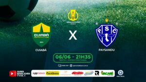 ⚽ CUIABÁ X PAYSANDU | FUTEBOL É NA SUPER