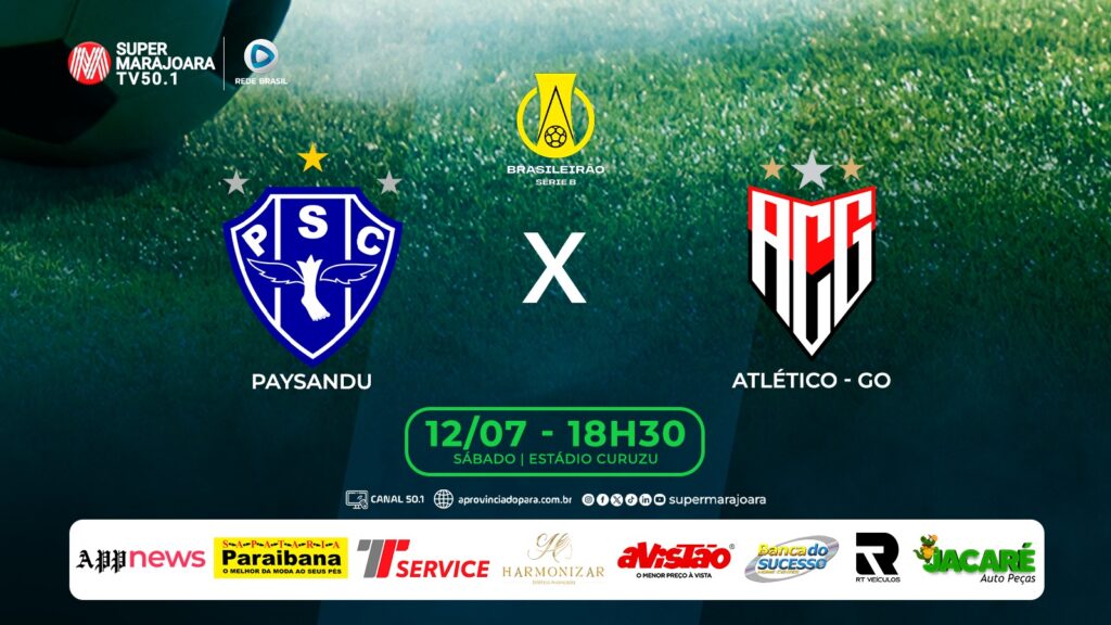 ⚽ PAYSANDU X ATLÉTICO GO | FUTEBOL É NA SUPER