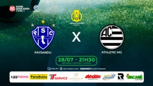 ⚽ PAYSANDU X ATLÉTICO-MG| FUTEBOL É NA SUPER