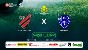 ⚽ ATHLÉTICO PR X PAYSANDU | FUTEBOL É NA SUPER