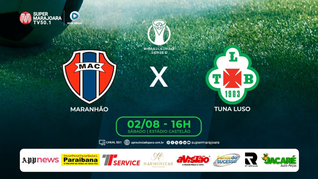 ⚽ MARANHÃO X TUNA LUSO | FUTEBOL É NA SUPER