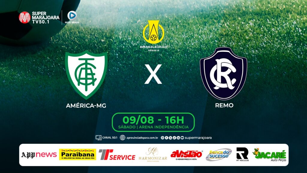 ⚽ AMÉRICA MG X REMO  | FUTEBOL É NA SUPER