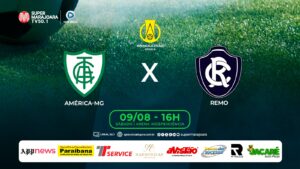 ⚽ AMÉRICA MG X REMO  | FUTEBOL É NA SUPER