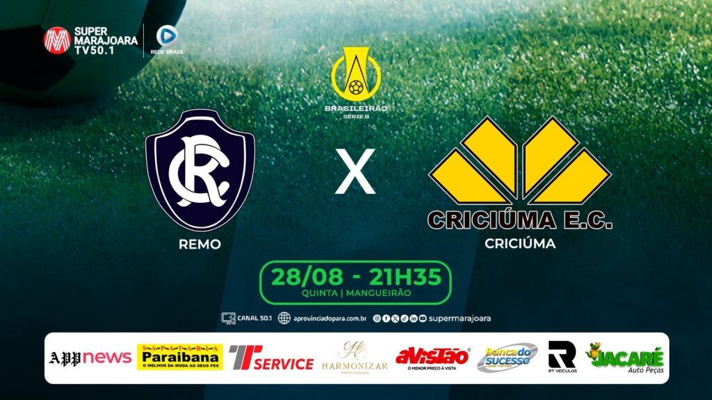 ⚽ REMO X CRICIÚMA | O FUTEBOL ESTÁ EM SUPER