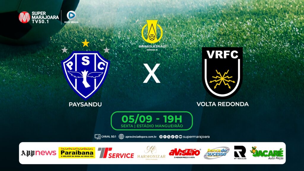 ⚽ PAYSANDU X VOLTA REDONDA | O FUTEBOL É SUPER