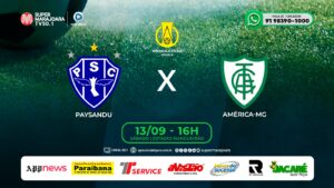 ⚽ PAYSANDU X AMERICA MG| FUTEBOL É NA SUPER
