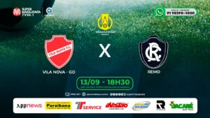 ⚽ VILA NOVA-GO X REMO| FUTEBOL É NA SUPER