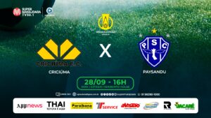 ⚽ CRICIÚMA X PAYSANDU| FUTEBOL É NA SUPER