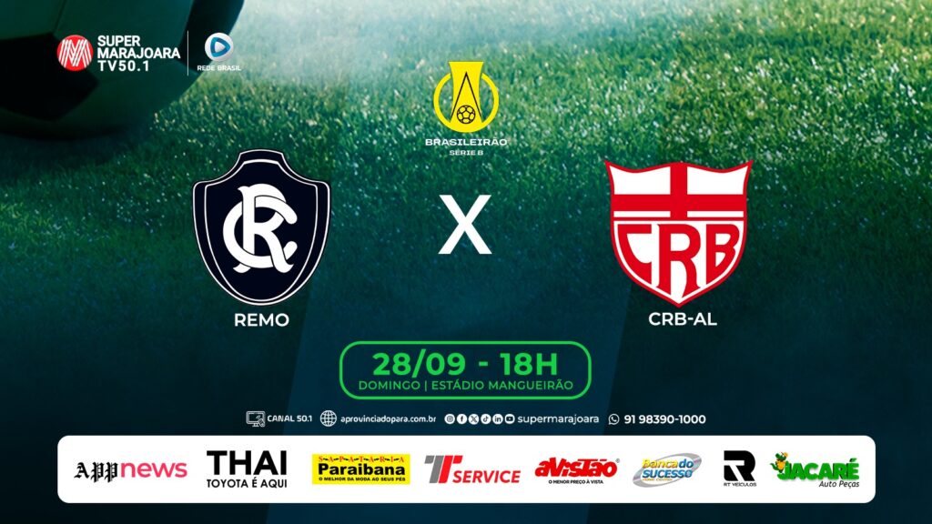 ⚽ REMO X CRB-AL | FUTEBOL É NA SUPER