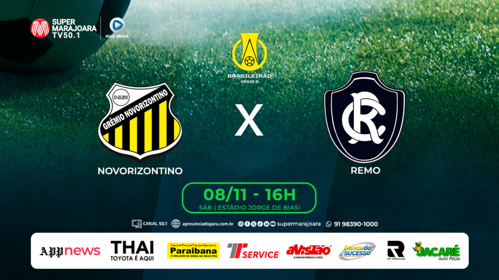 NOVORIZONTINO X CLUBE DO REMO| ⚽ FUTEBOL É NA SUPER
