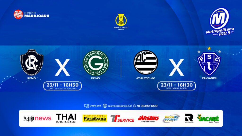 ATHLETIC – MG X PAYSANDU| REMO X GOIAS ⚽ FUTEBOL É NA SUPER