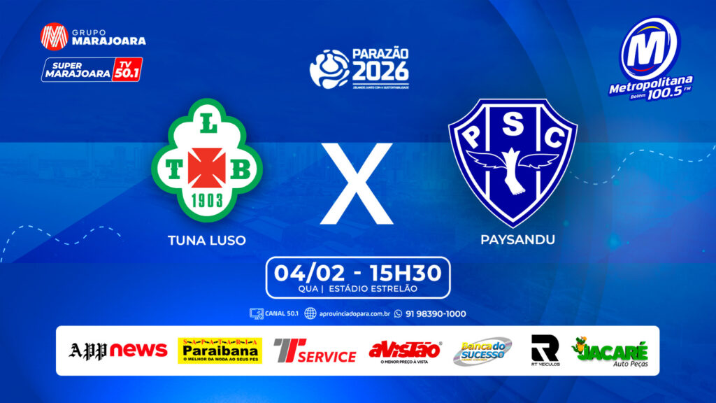 TUNA LUSO X PAYSANDU | ⚽ FUTEBOL É NA SUPER
