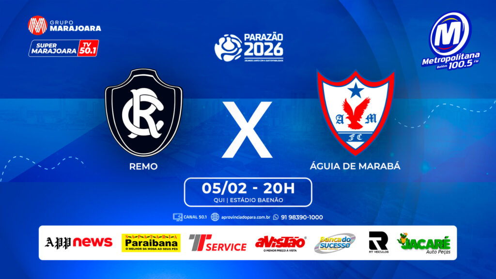 CLUBE DO REMO X AGUIA DE MARABÁ | ⚽ FUTEBOL É NO GRUPO MARAJOARA
