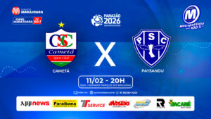 CAMETÁ X PAYSANDU | ⚽ FUTEBOL É NO GRUPO MARAJOARA