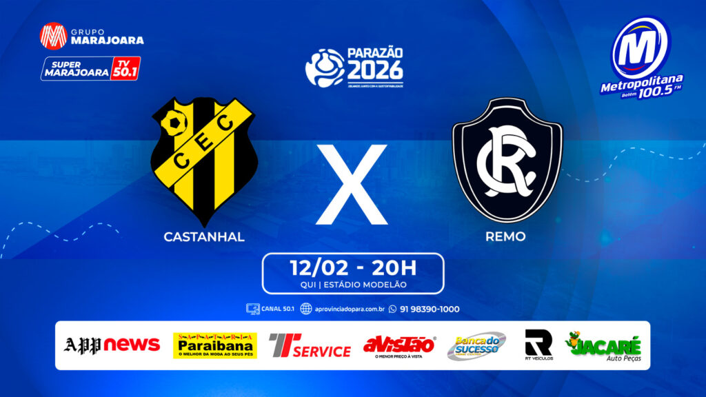 CASTANHAL X CLUBE DO REMO  | ⚽ FUTEBOL É NO GRUPO MARAJOARA