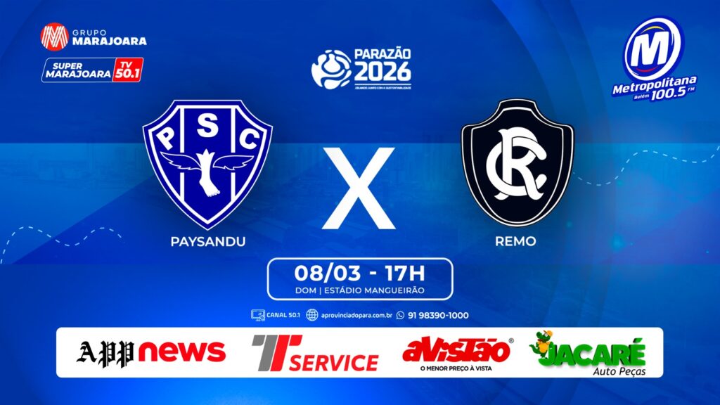 PAYSANDU X CLUBE DO REMO| ⚽ FUTEBOL É NO GRUPO MARAJOARA