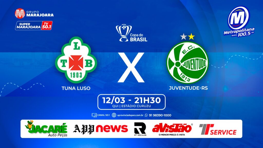 TUNA LUSO X JUVENTUDE – RS | ⚽ FUTEBOL É NO GRUPO MARAJOARA