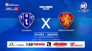 PAYSANDU X GRÊMIO SAMPAIO | ⚽ FUTEBOL É NO GRUPO MARAJOARA