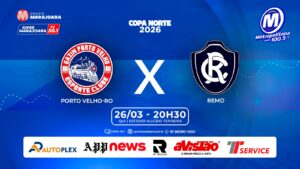PORTO VELHO X CLUBE DO REMO  | ⚽ FUTEBOL É NO GRUPO MARAJOARA