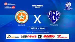 GUAPORÉ X PAYSANDU  | ⚽ FUTEBOL É NO GRUPO MARAJOARA