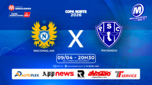 NACIONAL AM X PAYSANDU  | ⚽ FUTEBOL É NO GRUPO MARAJOARA